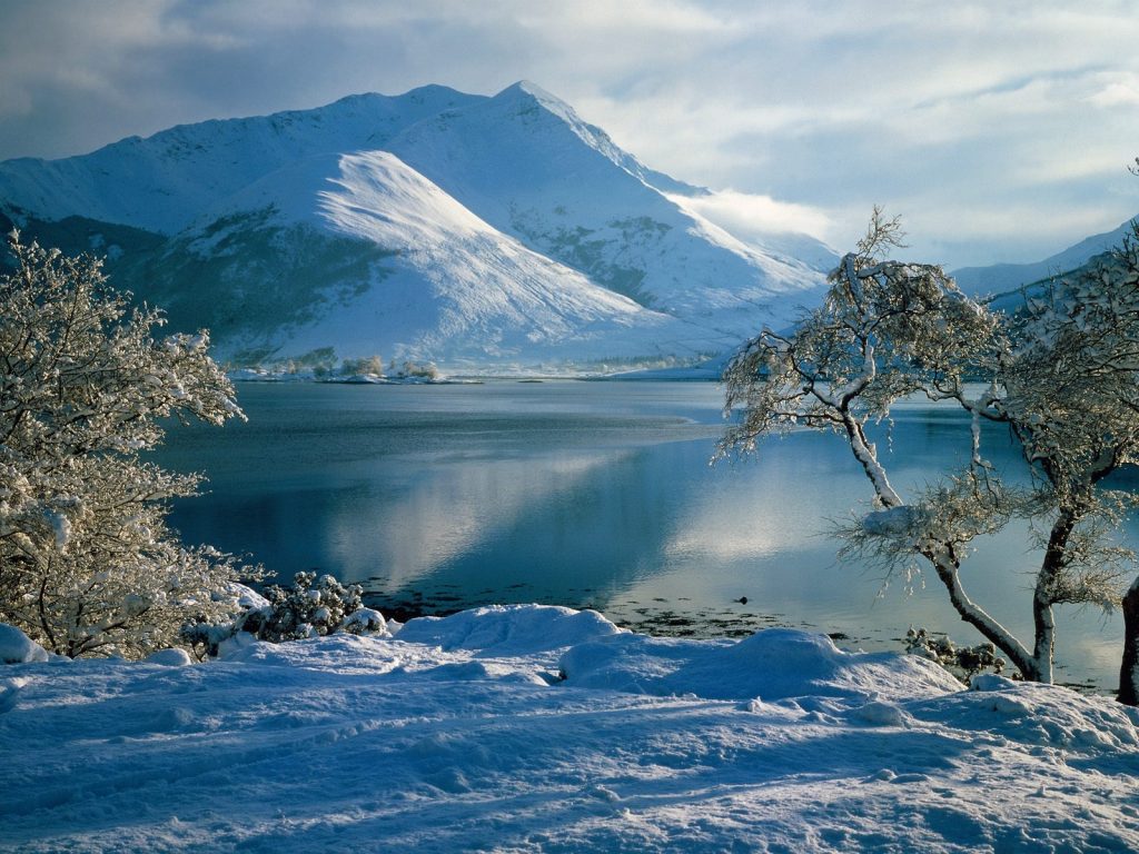 Highlands in the Snow